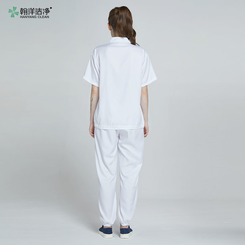 Best Fast Food Processing Clothing Short Sleeve Shirt Pants Worker Uniform wholesale
