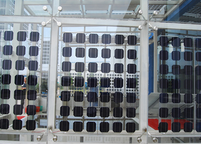 China 420W 430W 440 450W 500W Mono Perc Bifacial Solar Panel BIPV Transparent on sale