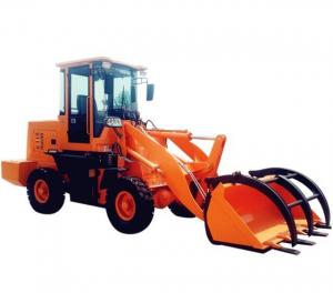 China CE Approved New Design Grasping Wood/Log/ Grass Machine Wheel Loader For Sale on sale