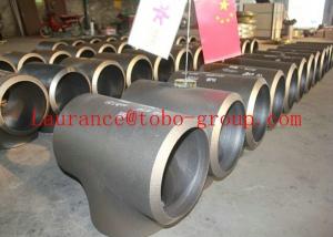 China ASTM A234 WPB carbon steel butt welded seamless pipe fittings on sale