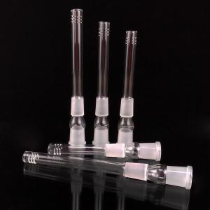 Best Clear Glass Beaker Bong Attachments Glass Downstem Diffuser 14mm To 14mm wholesale