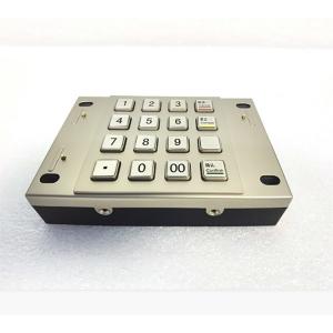 China PCI 4.0 Certified DES 3DES Encrypted ATM EPP Pin Pad Cash Payment Kiosk Metal With 16 Keys on sale