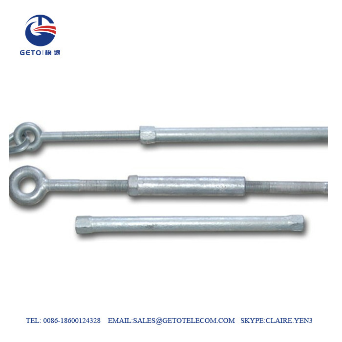Best Forged Adjustable Ground Anchor SR HDG Steel Stay Rod wholesale