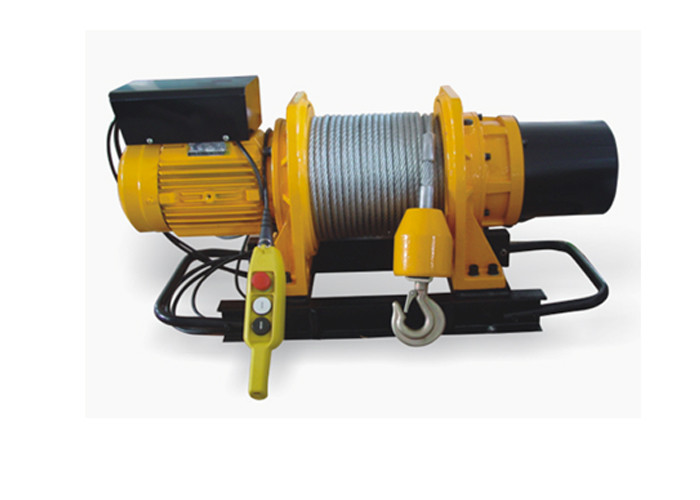 China 3 Phase Electric Wire Rope Winch 220v - 440v 200Kg - 10000 Kg Capacity on sale