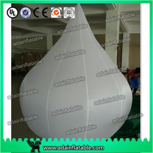Best 2m Customized Event Inflatable Balloon White Waterdrop wholesale