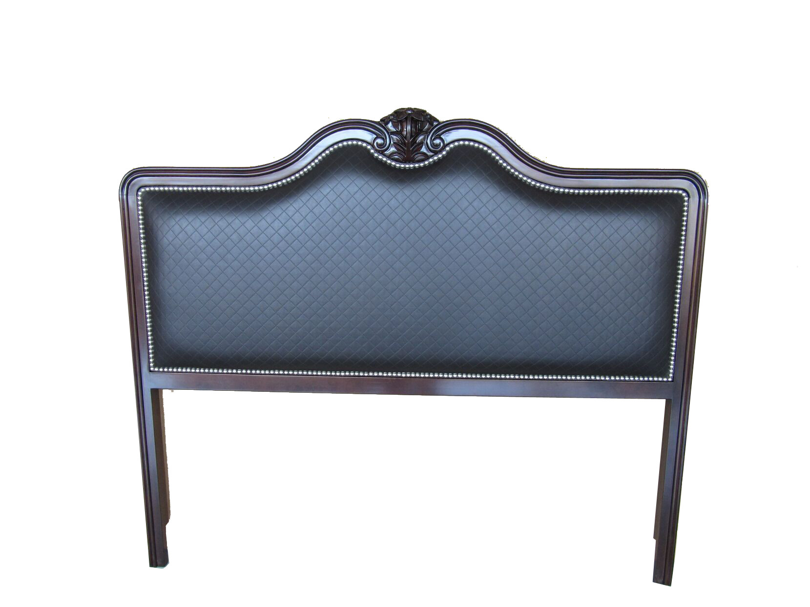 Cheap Luxury Hotel Style Headboards , Solid Wood Commercial Bedroom Headboard Furniture for sale