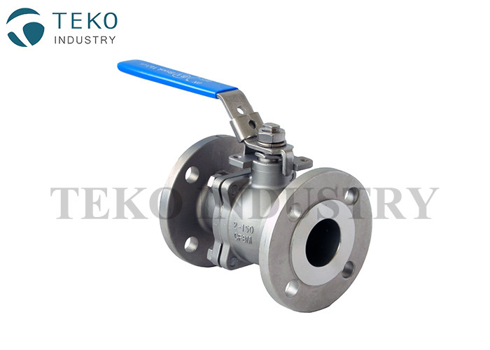 China Bubble Tight Two Way Flanged Ball Valve , 150LB 300LB Fire Safe Ball Valve For Oil / Gas on sale