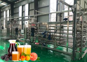 Best 20 T / Hour Fruit Juice Processing Machines High Juice Yield For A Variety Fruits wholesale