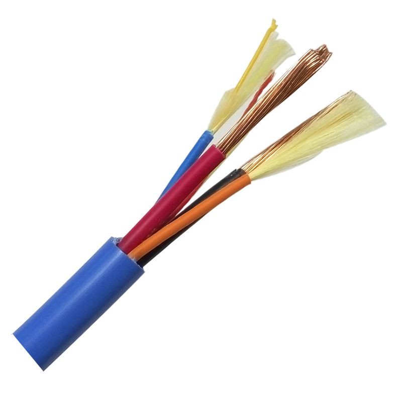 Best Single Mode OPLC Hybrid Fiber Power Cable 1-12 Cores Underground Optical Cable wholesale