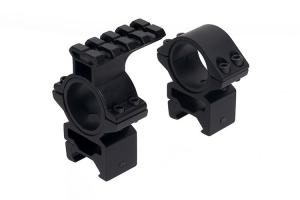 Best Aluminum Alloy Tactical Scope Mounts With Top Rail Fits On Weaver Rail / Hunting Accessories wholesale