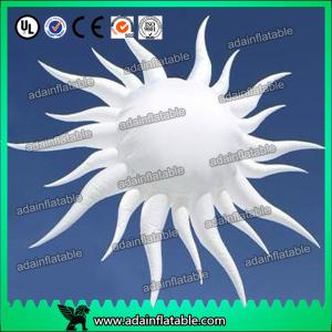 Best White Hanging Inflatable Sun For Club Event Hanging Decoration wholesale
