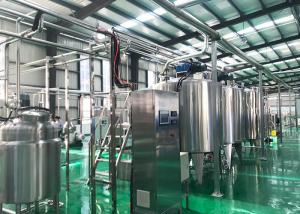 Best Commercial Juice Processing Machine Juice Jam Milk And Water Blending Line Easy Operation wholesale