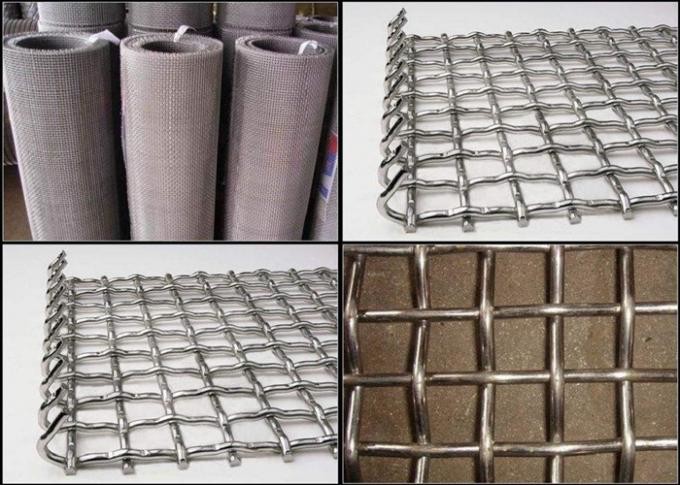 China Woven Construction Square Hole 1.5mm Stainless Steel Wire Mesh on sale