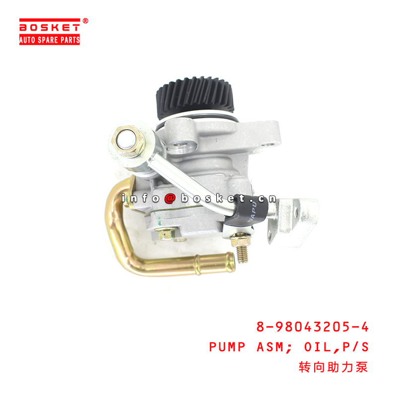 China 8-98043205-4 Power Steering Oil Pump Assembly For ISUZU NLR 4JJ1 8980432054 on sale