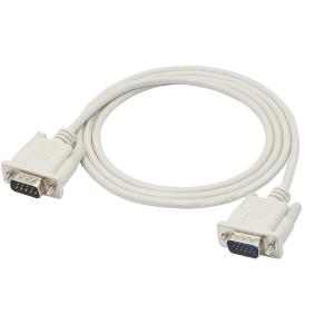 China Rs232 9 Pin Male To 15 Pin Male Vga Cable 4.5ft 137cm Length on sale