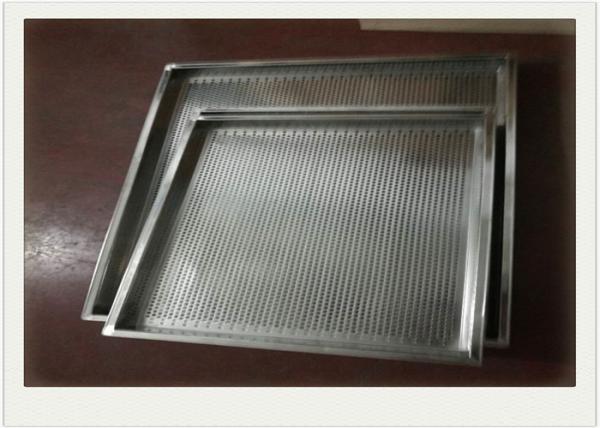 Cheap Perforated Baking Stainless Steel Wire Mesh Cable Tray Rectangular Shape Used In Oven for sale