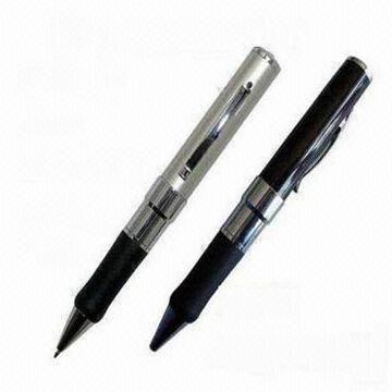 Cheap USB Pen DVR Video Cameras, 640 x 480/30fps, Built-in 8GB Memory, MP9 for sale
