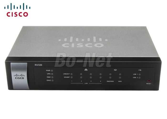 China Small Business 4 Port LAN Enterprise Netwok Router RV320 Series RV320-K9-CN on sale