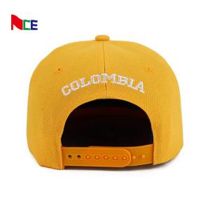 Best Custom Flat Brim Snapback Hats With 3D Embroidery Logos Hip Hop Snap Back Caps wholesale