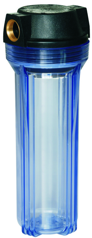 China RO System Carbon Whole Water Filter Housing AS Material With FDA Standard on sale