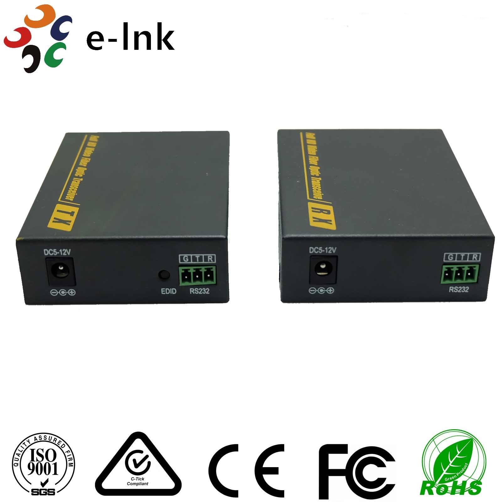 China 3860 x 2160 30Hz Fiber Optic To Hdmi Converter 3D Signal SM 2km 4K on sale