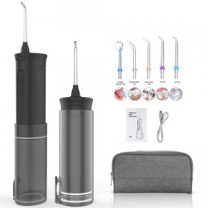 China 2500mah Portable Water Flosser , 30-110PSI Cordless Water Flosser Teeth Cleaner on sale