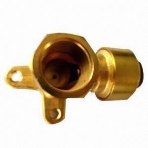 Push Fit and Compression Fitting with 600psi Maximum Working Pressure and Brass Body