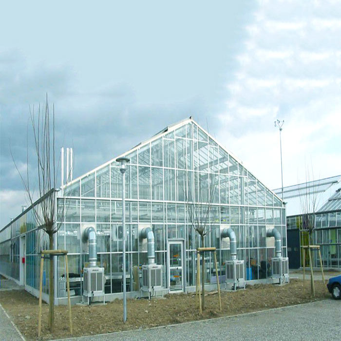 China Galvanized Steel Frame Structure Greenhouse Solar System for Farm on sale