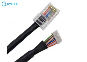 RJ45 Connector To JST GH 8Pin 1.25mm Pitch With UTP 24AWG 4 Pair Cat5e Round Lan Cable