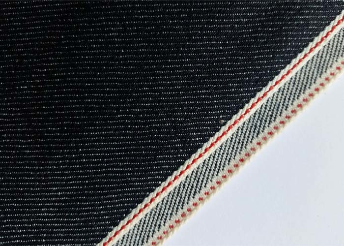 Best Customize Design Stretch Denim Fabric For Skinny Selvedge Jeans 31mm Width wholesale
