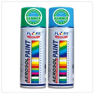 Best Metal / Wood High Gloss Lacquer Spray Paint 300ML Exterior Vivid Hammer Finish Effect wholesale