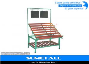 China Wooden Display Shelving Units For Fruit Vegetable Display / Retail Display Shelving on sale