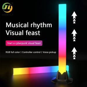 China Rgb Computer Desktop Background Light Led Bluetooth Music Sensor Light on sale
