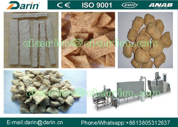 Cheap Soybean Protein Line / soya Protein Chunk Extruder / Soya extruder machine for sale