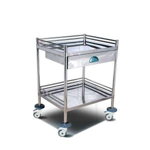Best Stainless steel medical trolley single-layer trolley hospital trolley wholesale