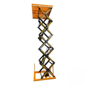 China CE Max Height 4.8M 500Kg Electric Hydraulic Scissor Lift Table on sale