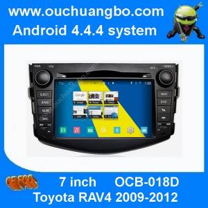 China Ouchuangbo android 4.4 Toyota RAV4 2009-2012 autoradio dvd gps S160 USB SD 1024*600 swc on sale