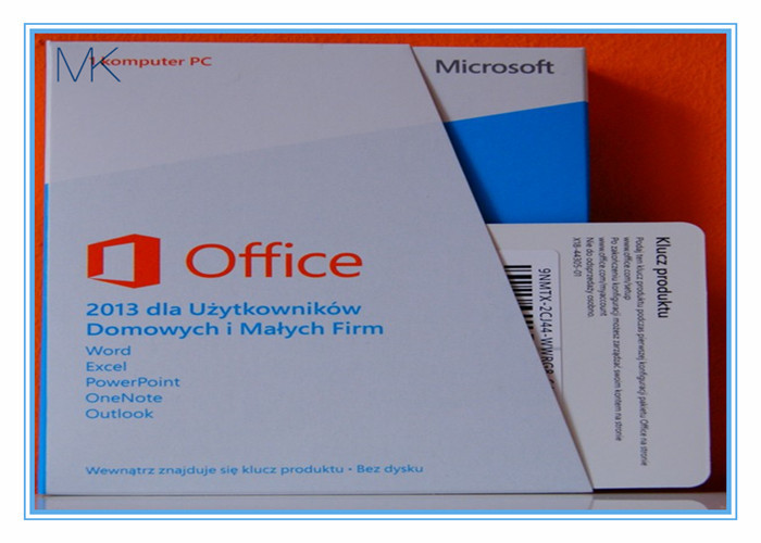 China Genuine Key 32 & 64 Bits DVD MMicrosoft Office 2013 Retail Box Professional Software on sale