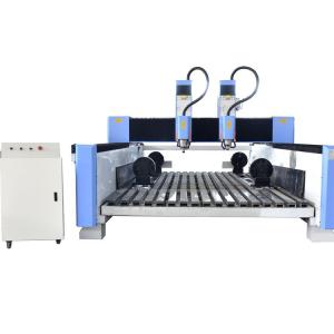 Best Double Heads 21KW CNC Router Machine 500mm thick Stone Carving Machine wholesale