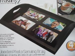 China Multifunctional Wooden Photo Service Tray/Wooden Tray/Wooden Frame (WD00001) on sale