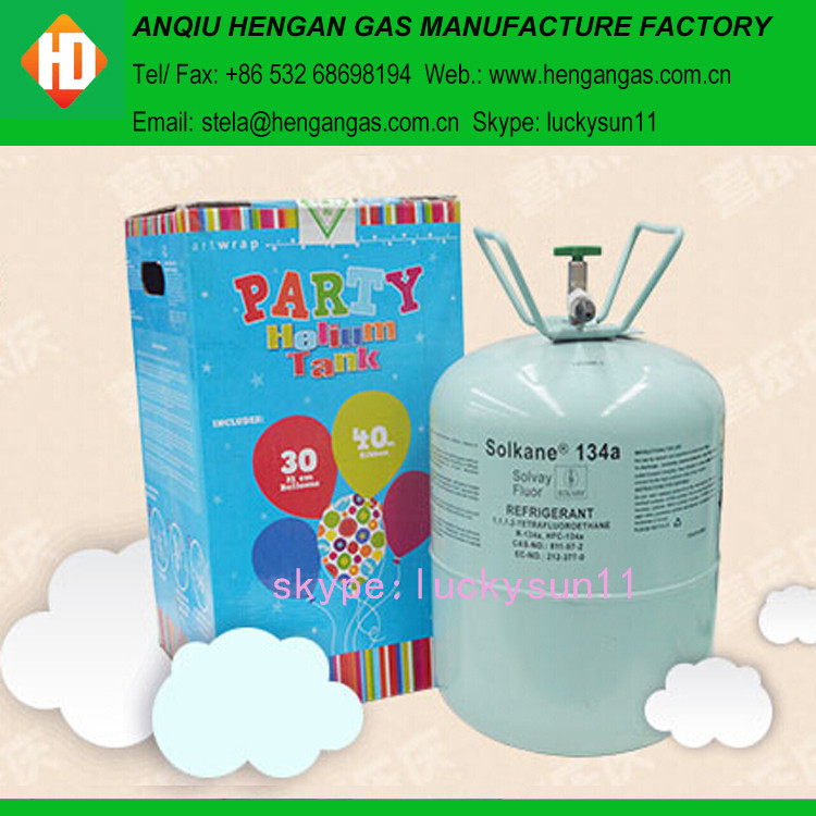 Cheap disposable cylinders helium gas for sale
