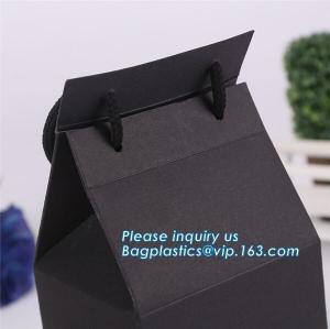 Best Wholesale Custom High-end luxury carrier bag shipping paper bag with Rope Handles,Retail Boutique Gift Carrier Packaging wholesale