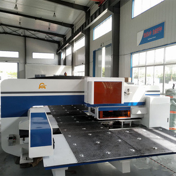 China Open Type Cnc Hydraulic Turret Punch Press , Hydraulic Press Punching Machine on sale