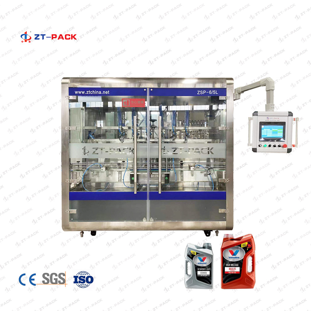 China Linear Lube Oil Packing Machine on sale