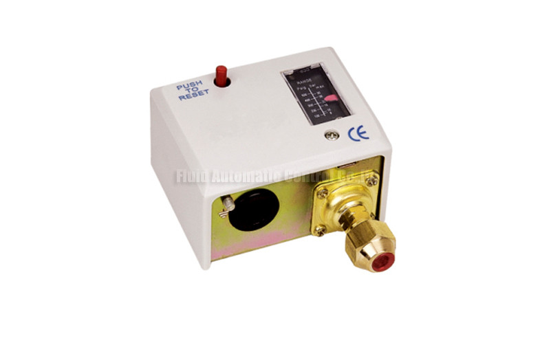 China Single Pressure Control Switch manual/Auto Reset Pressure Range -0.5~30Bar on sale