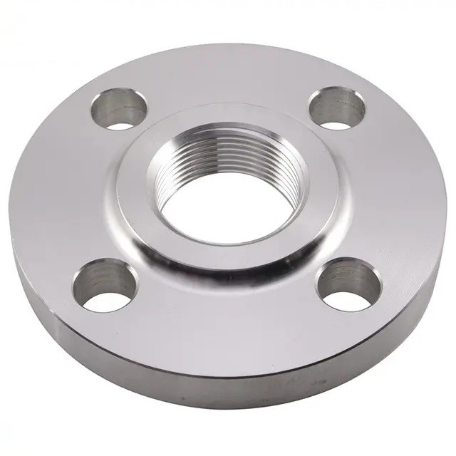 China ASME B16.5 Forging A105N Raised Face Carbon Steel NPT / BSPT Threaded Flange on sale