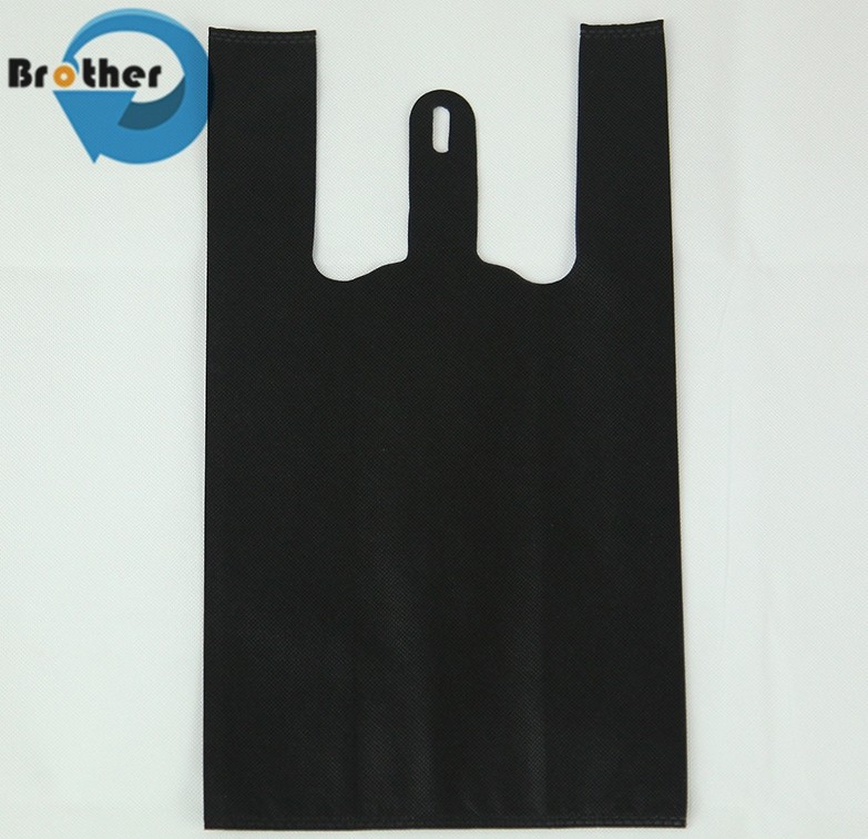 Cheap Custom Promotion Simple PP Non-Woven Shopping Bag Recyclable Foldable Laminated Nonwoven Carrier Drawstring Fabric