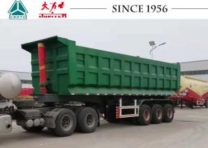 China 60 Tons Tri Axle Heavy Duty Tipper Trailer With HYVA Cylinder For Asia Market on sale