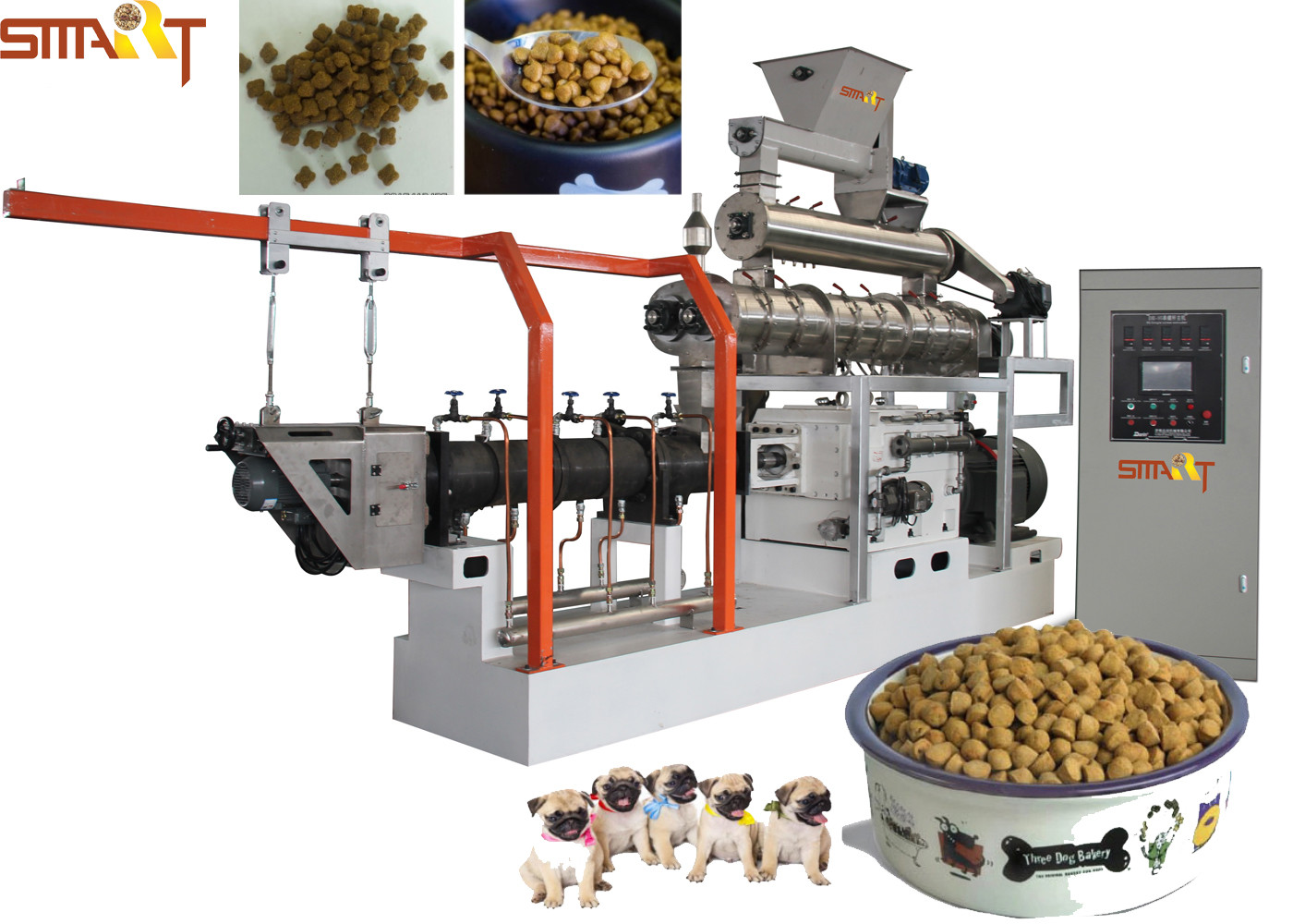Best 5Ton/H Pet Food Extruder Machine Cat Food Production Line wholesale
