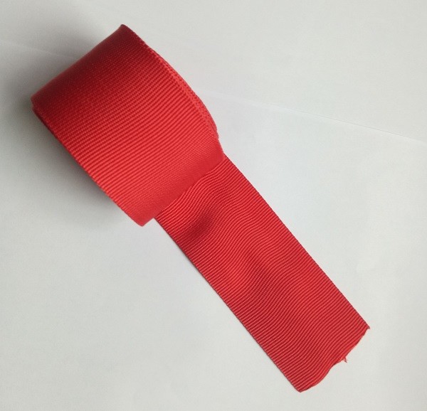 Best Red Polyester Hollow Webbing Textile Webbing For Heavy Industry Machinery wholesale